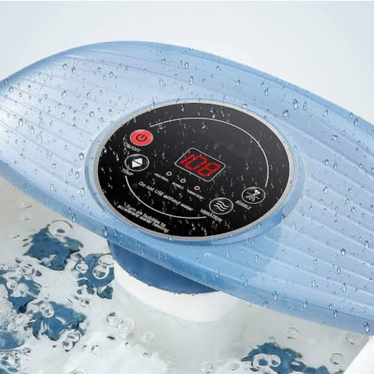 Temperature Controlled Foot Bubble Bath Vibration Massager