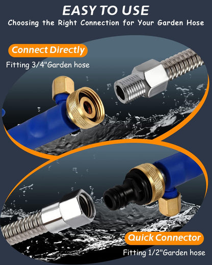 High-Pressure Washer Spray Nozzle Car Wash Water Hose