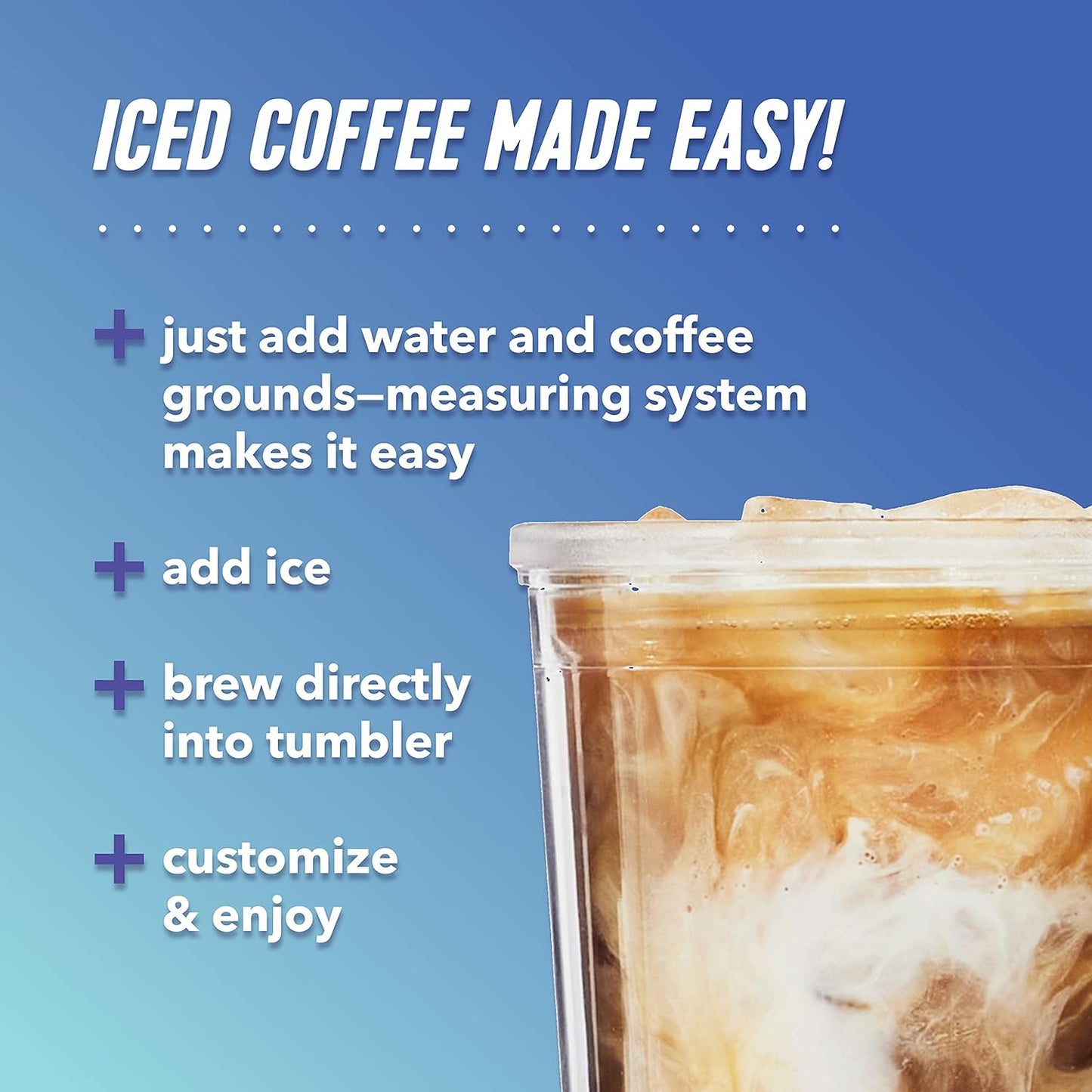 Ice Coffee Machine Maker