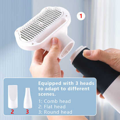 3-in-1 Dog Hair Dryer and Grooming Brush