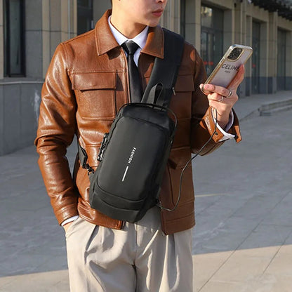 Anti-Theft Crossbody Backpack