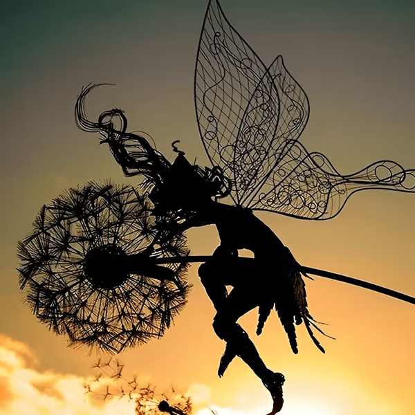 Fairy Steel Garden Sculptures