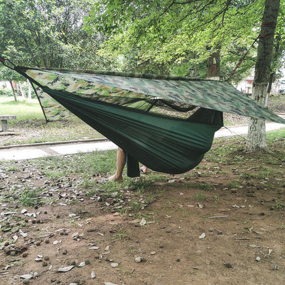 Portable Two Person Outdoor Traveler Camping Hammock Tent With Canopy